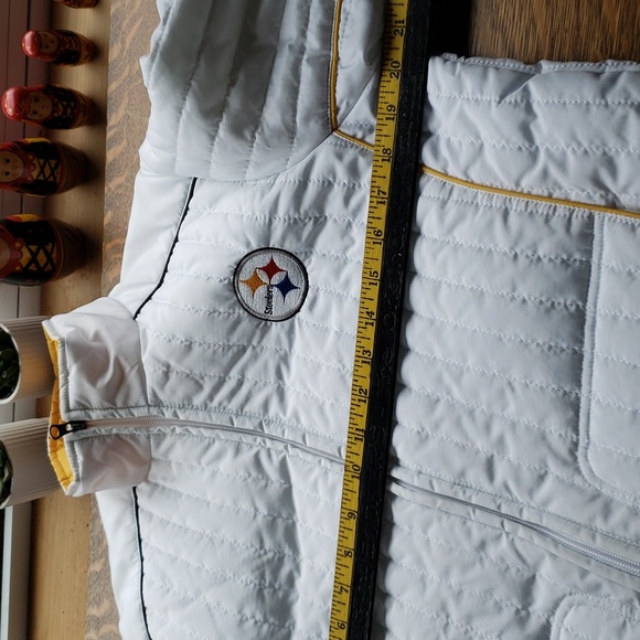 NFL Steelers white jacket - Picture 4 of 15